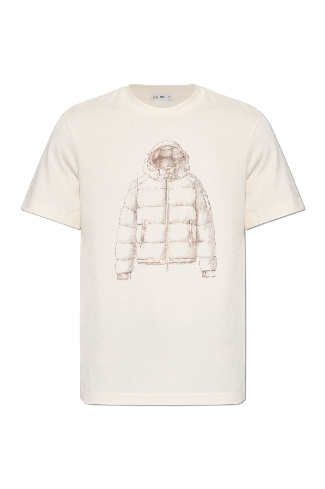 Moncler T-shirt with print | Men's | Vitkac